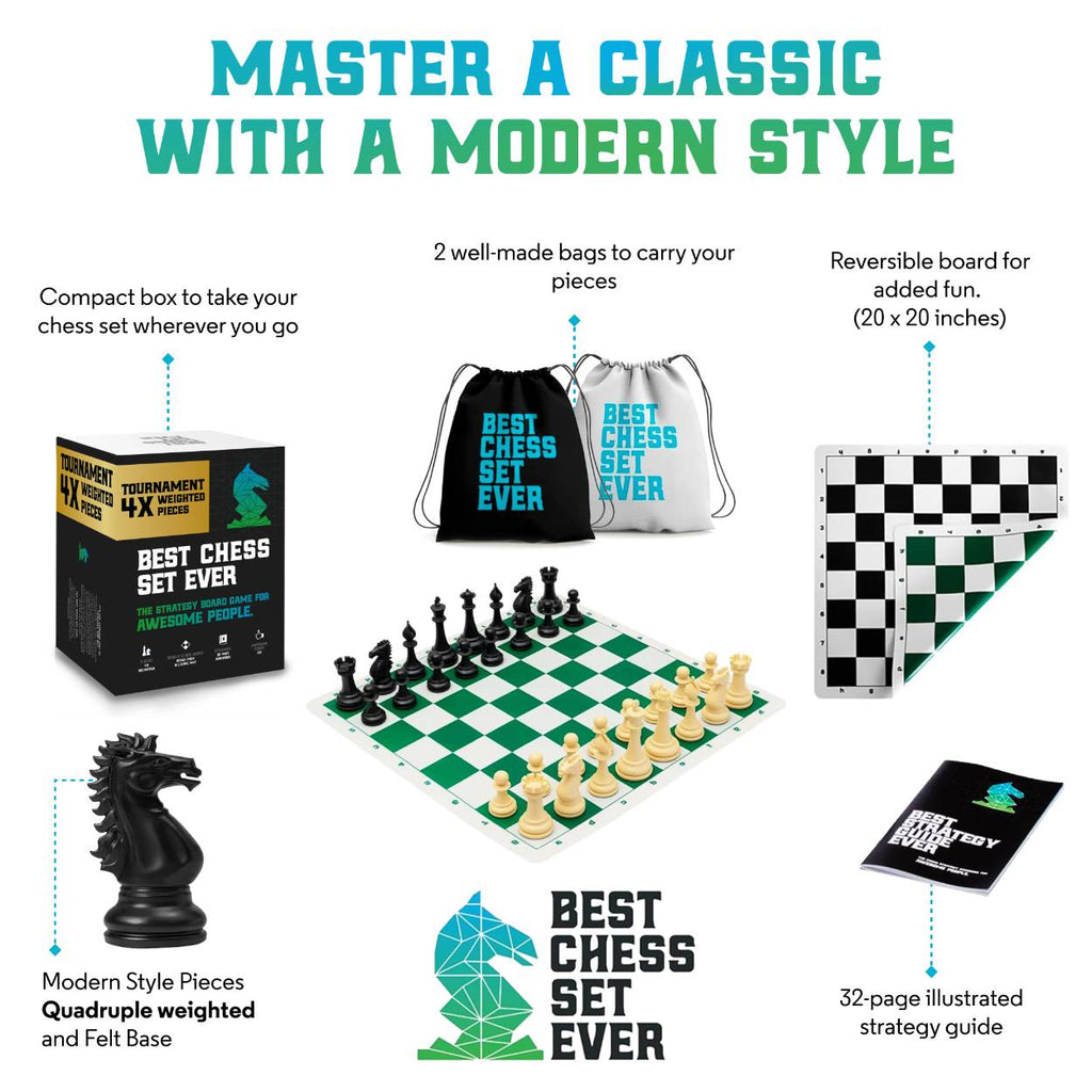 Best Chess Set Ever 4X Tournament Modern